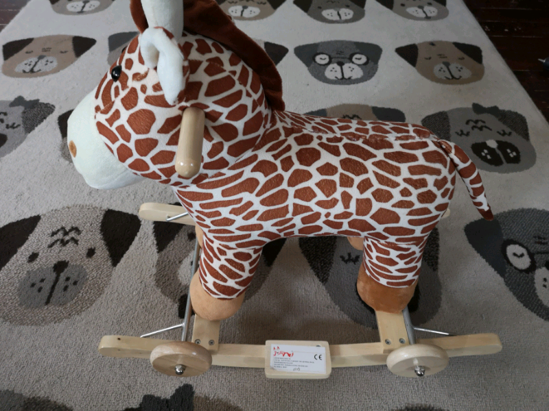 rocking giraffe toy